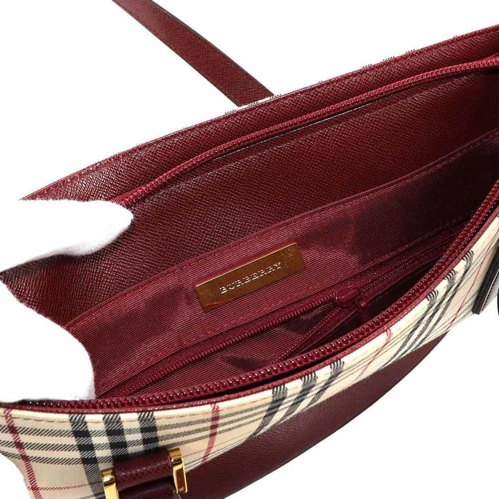 BURBERRY Beige Leather Tote Bag - Picture 7 of 9